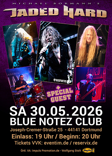 Michael Bormann’s Jaded Heart live in Dortmund