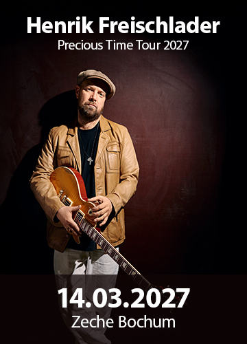 Henrik Freischlader live in Bochum