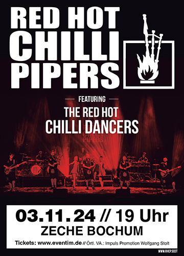 Red Hot Chili Pipers live in Bochum